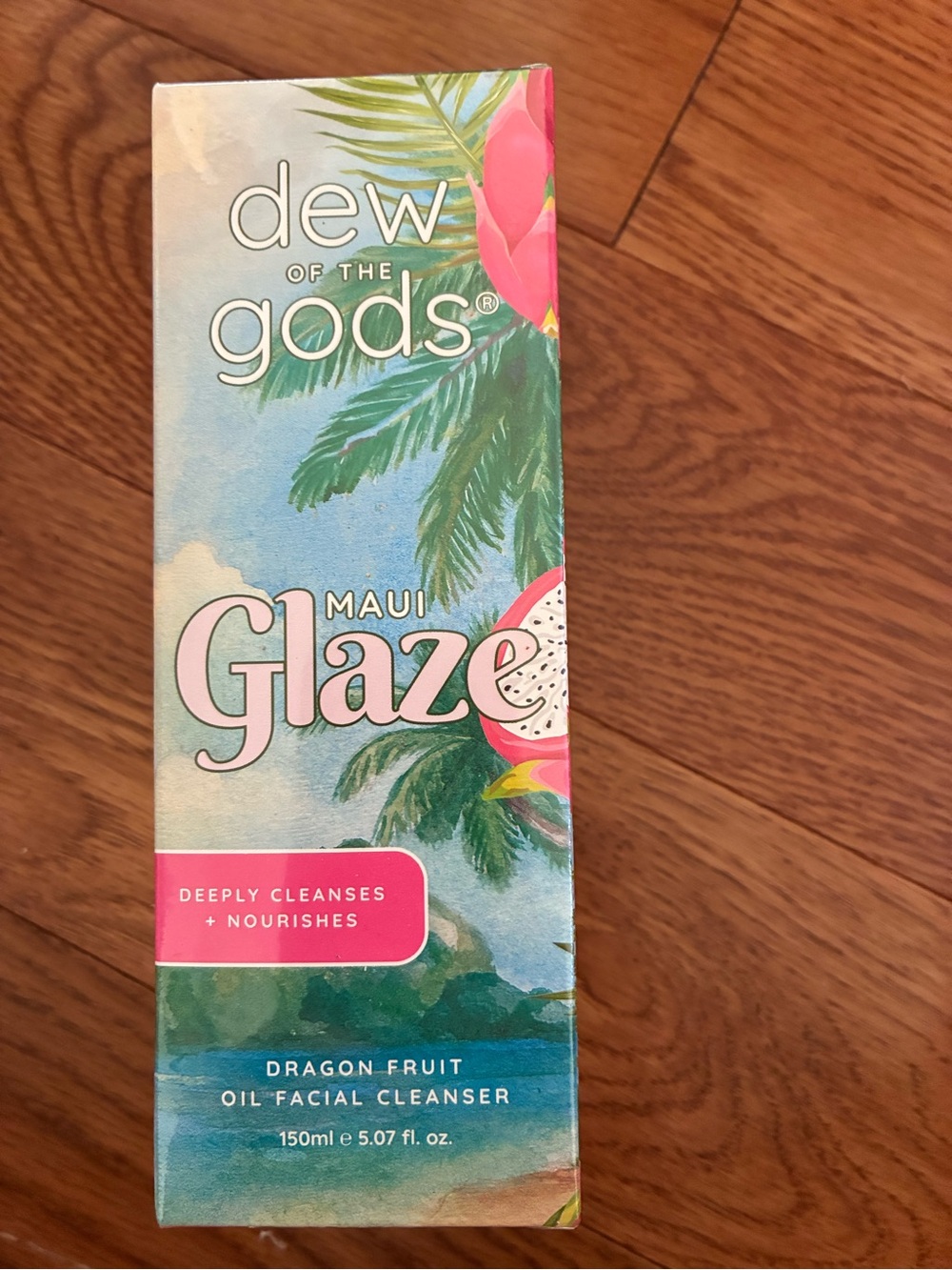 Dew of the Gods Maui Glaze Dragon Fruit Oil Facial Cleanser 150ml